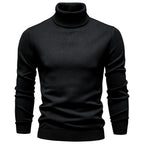 Pull homme col roulé