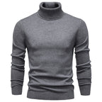 Pull homme col roulé