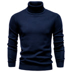 Pull homme col roulé