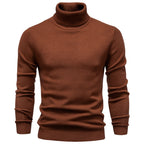 Pull homme col roulé