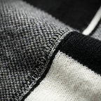 Pull homme colorblock col rond