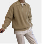 Pull homme demi-zip