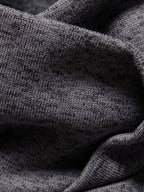 Pull homme maille col cheminée boutonné
