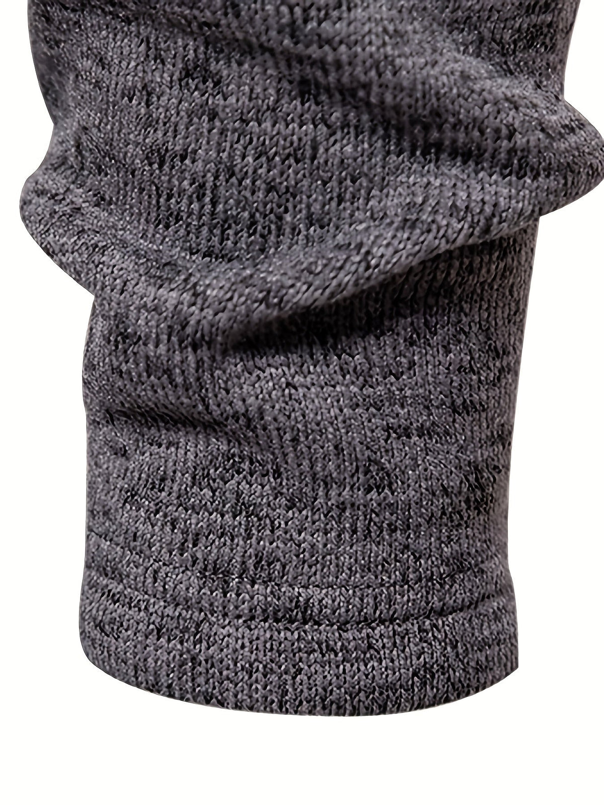 Pull homme maille col cheminée boutonné