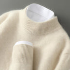 Pull homme maille douce col rond