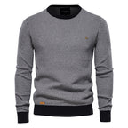 Pull homme maille texturée