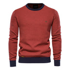 Pull homme maille texturée