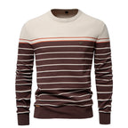 Pull homme marinière rayé