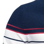 Pull homme marinière rayé