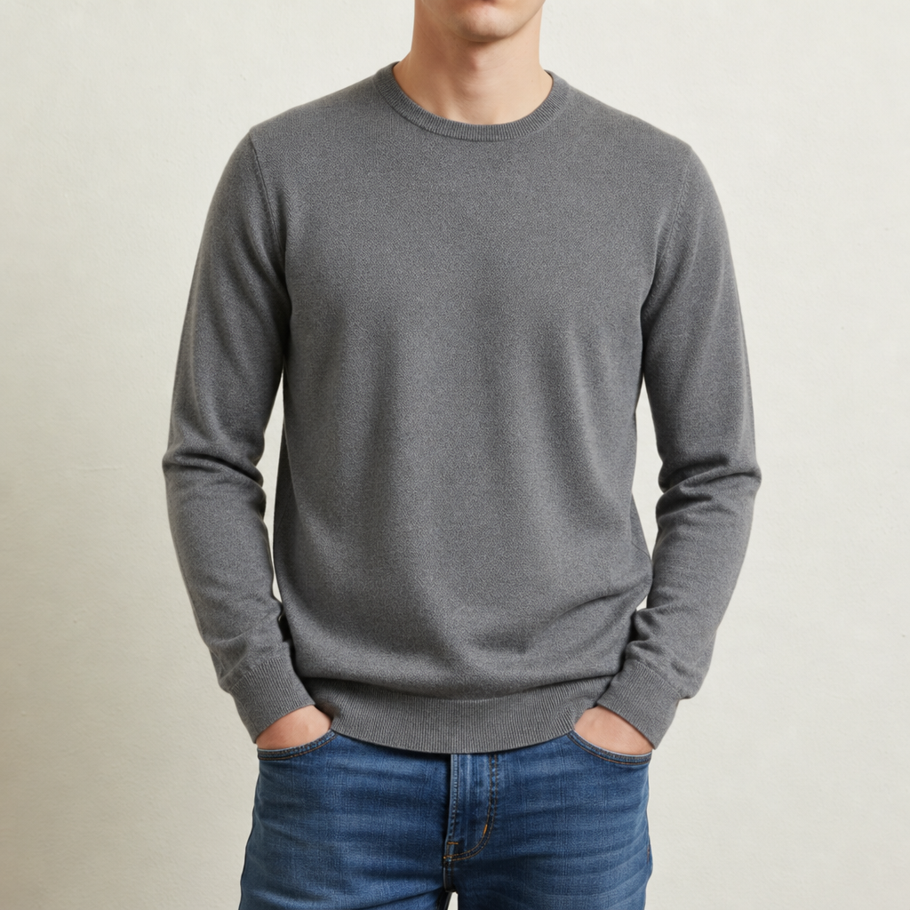 Pull homme ras-du-cou