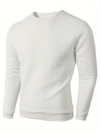 Pull homme texturé