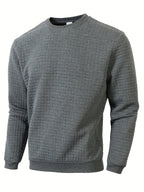 Pull homme texturé
