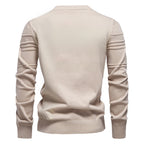 Pull homme texturé à lignes