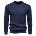 Pull homme torsadé texturé