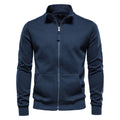 Pull homme zippé à poches
