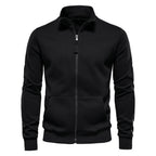 Pull homme zippé à poches