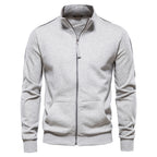 Pull homme zippé à poches