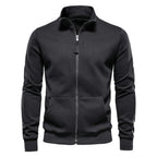 Pull homme zippé à poches
