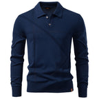 Pull Polo Homme à Col Classique