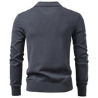 Pull Polo Homme à Col Classique
