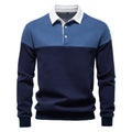 Pull Polo Homme à Manches Longues