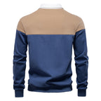 Pull Polo Homme à Manches Longues