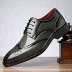 Richelieu homme bout fleuri