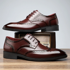 Richelieu homme bout fleuri