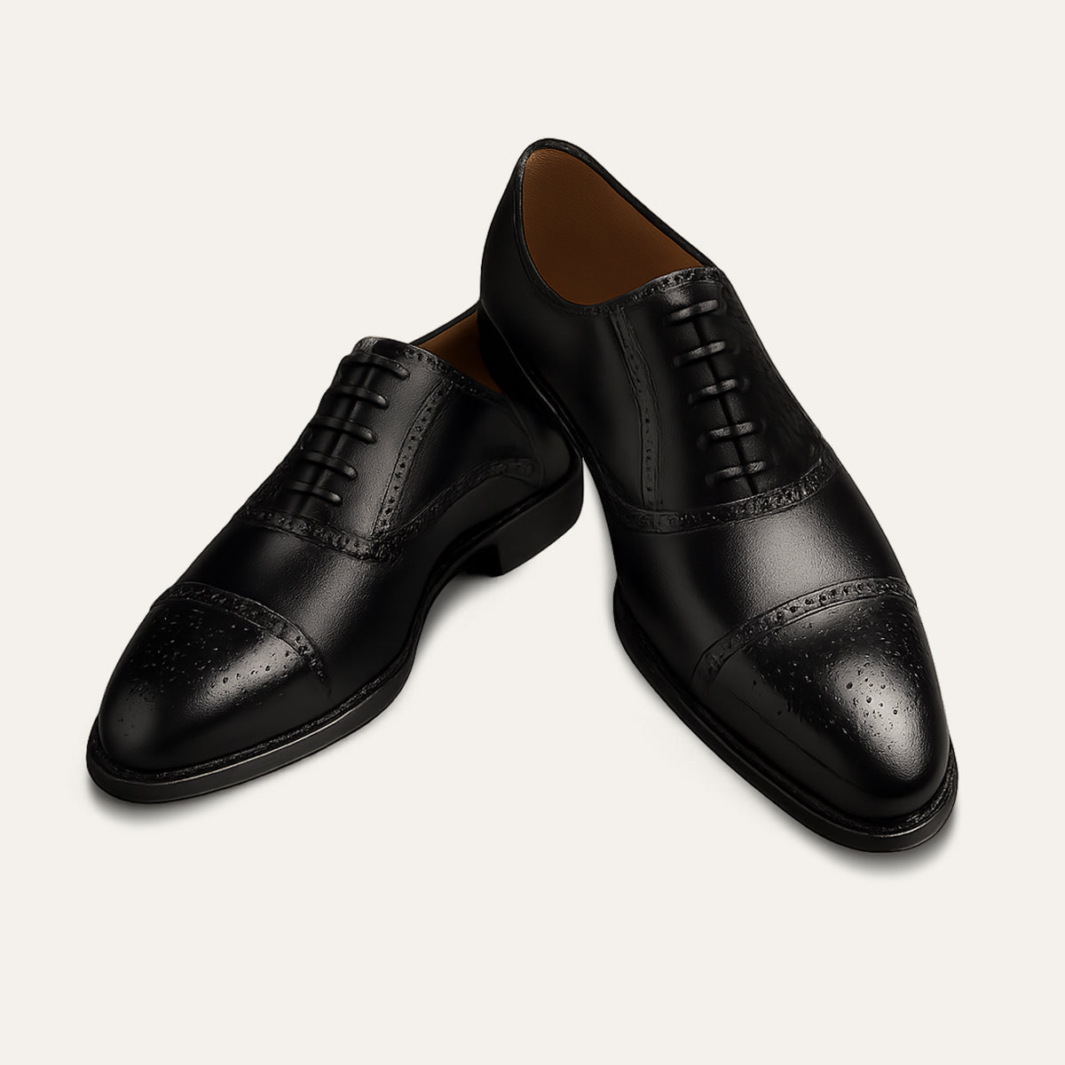 Richelieus homme cuir à perforations