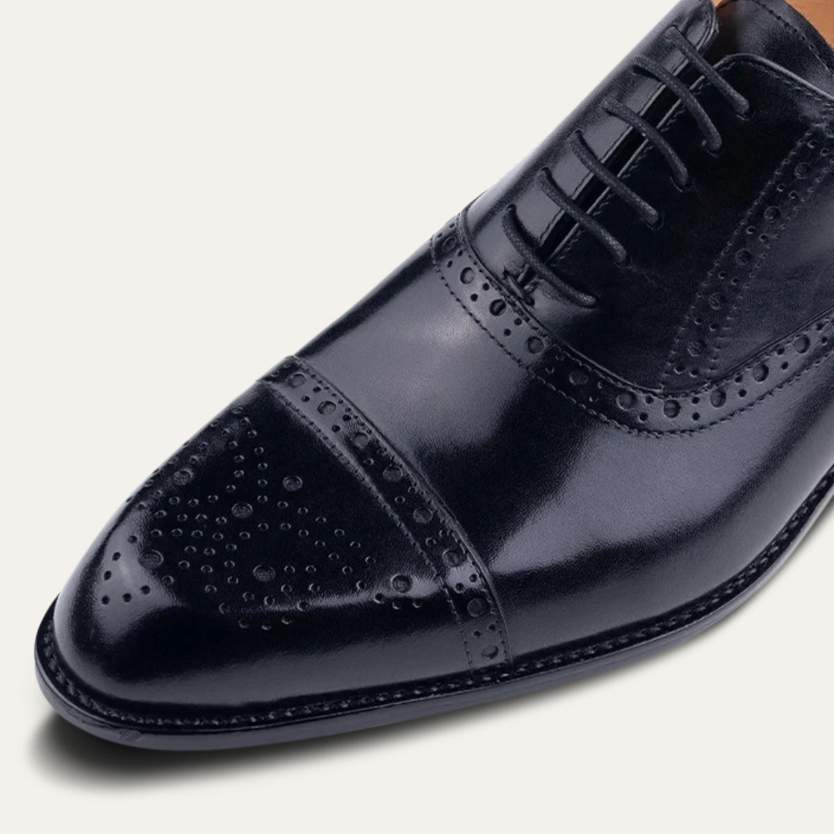 Richelieus homme cuir à perforations