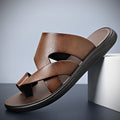 Sandales homme à brides croisées