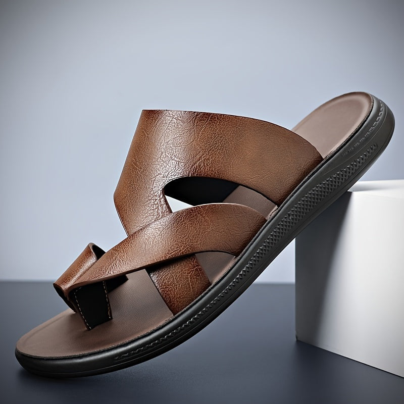 Sandales homme à brides croisées