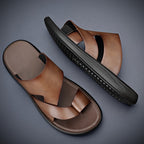 Sandales homme à brides croisées