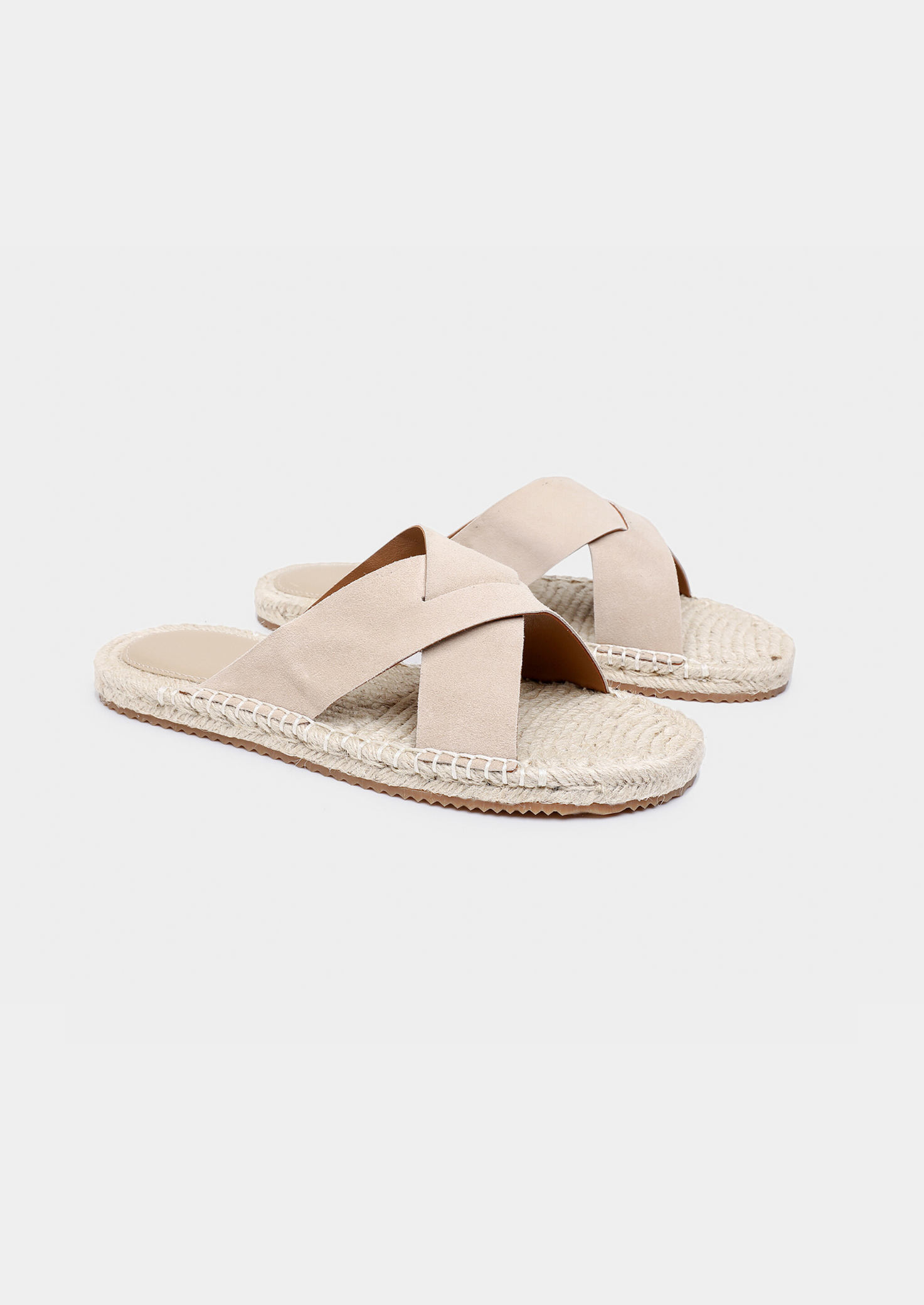 Sandales homme croisées