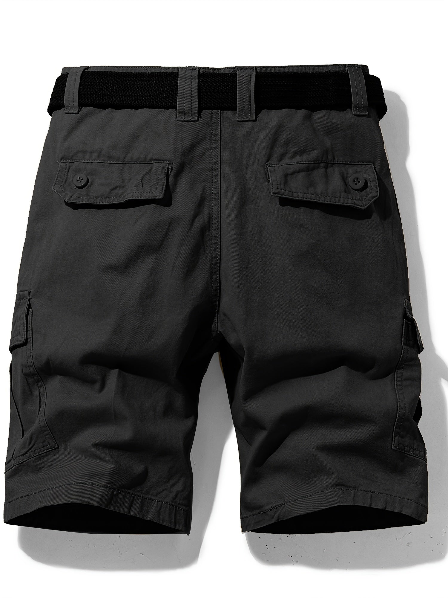 Short cargo homme ceinture intégrée