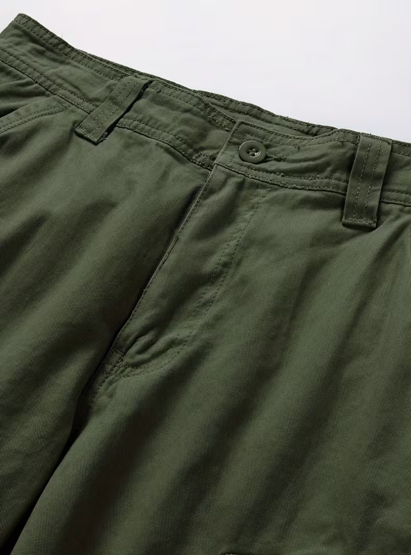 Short cargo homme ceinture intégrée