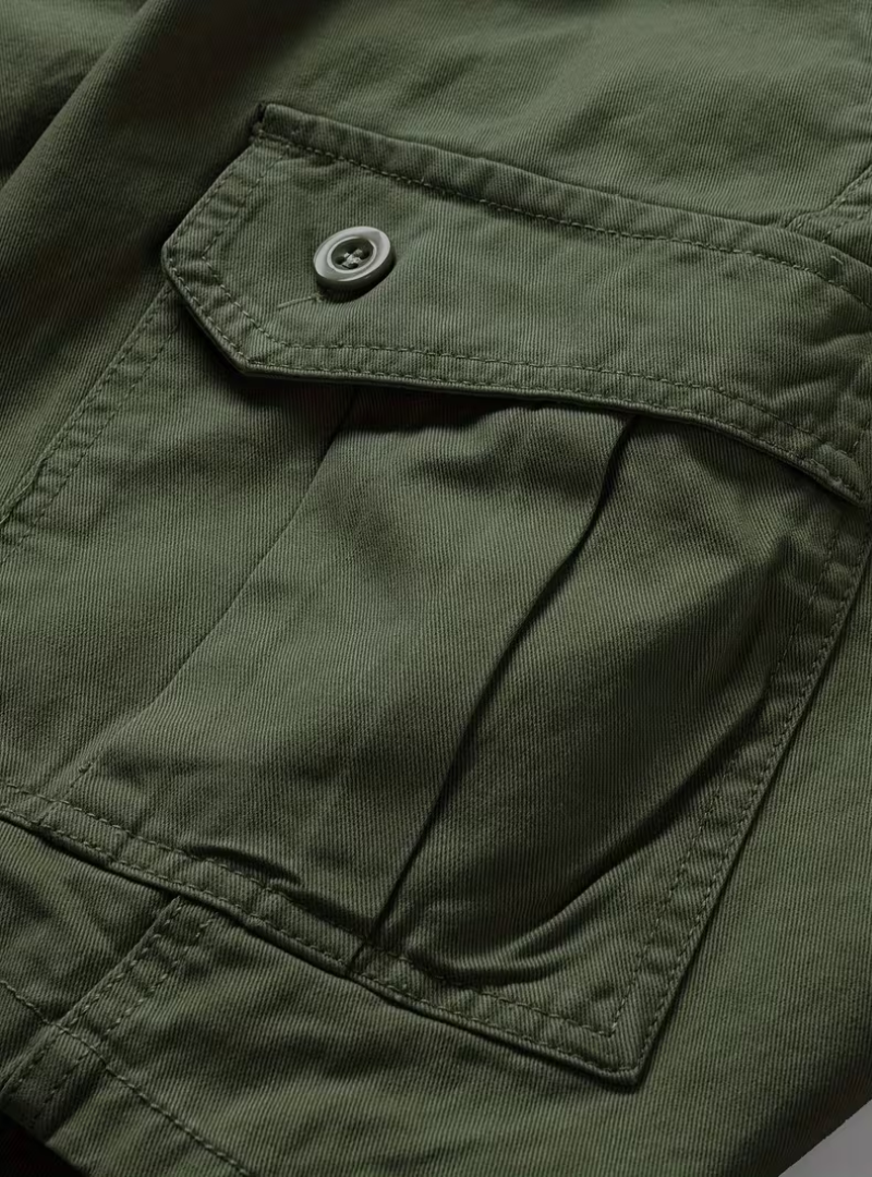 Short cargo homme ceinture intégrée