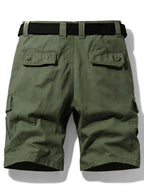 Short cargo homme ceinture intégrée