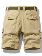 Short cargo homme ceinture intégrée
