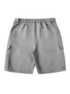 Short cargo homme à poches à rabat