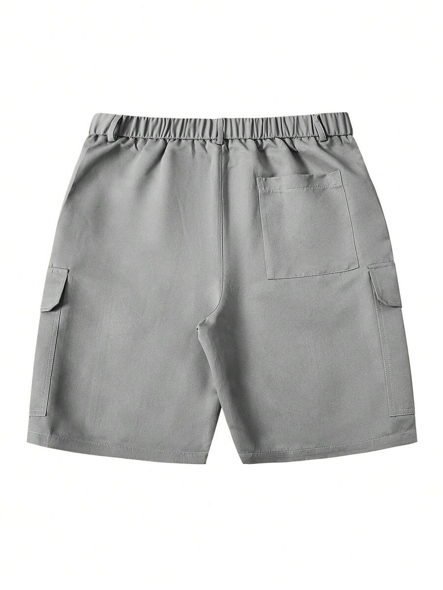 Short cargo homme à poches à rabat