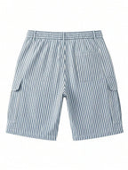 Short cargo homme à poches à rabat