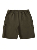 Short cargo homme à poches à rabat