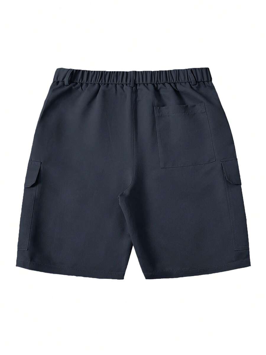 Short cargo homme à poches à rabat