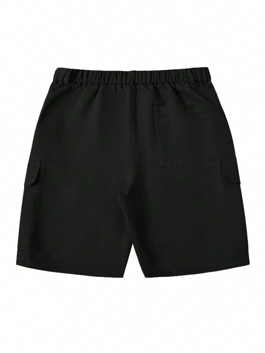 Short cargo homme à poches à rabat