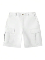 Short cargo homme à poches à rabat