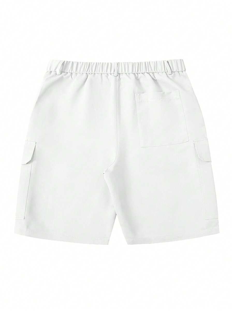 Short cargo homme à poches à rabat