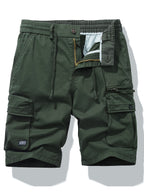 Short cargo homme taille ajustable