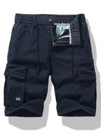 Short cargo homme taille ajustable