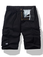 Short cargo homme taille ajustable